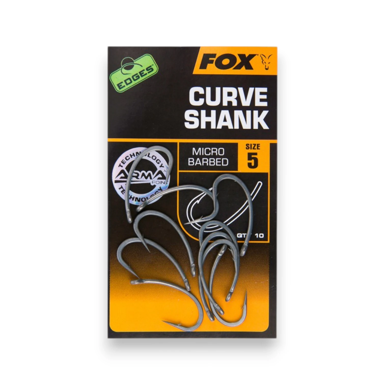 Fox Edges Curve Shank Micro Barbed Hooks