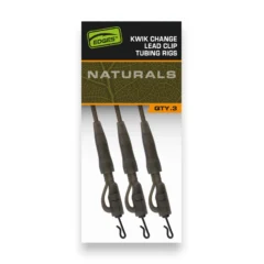 Fox Edges Naturals Kwik Change Lead Clip Tubing Rigs