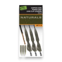 Fox Naturals Copper Core Power Grip Lead Clip Leaders 50lb