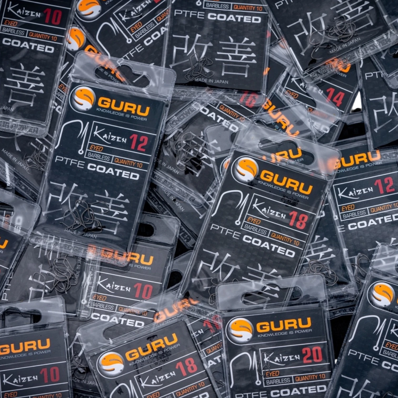 Guru Kaizen Eyed Barbless Hooks - Image 3