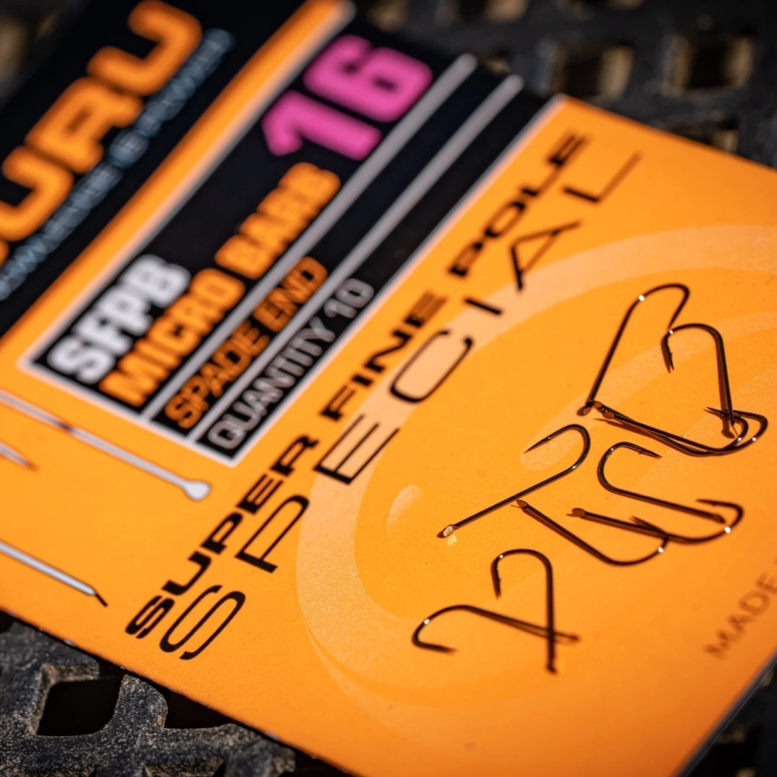 Guru Super Fine Pole Spade Barbed Hooks - Image 3