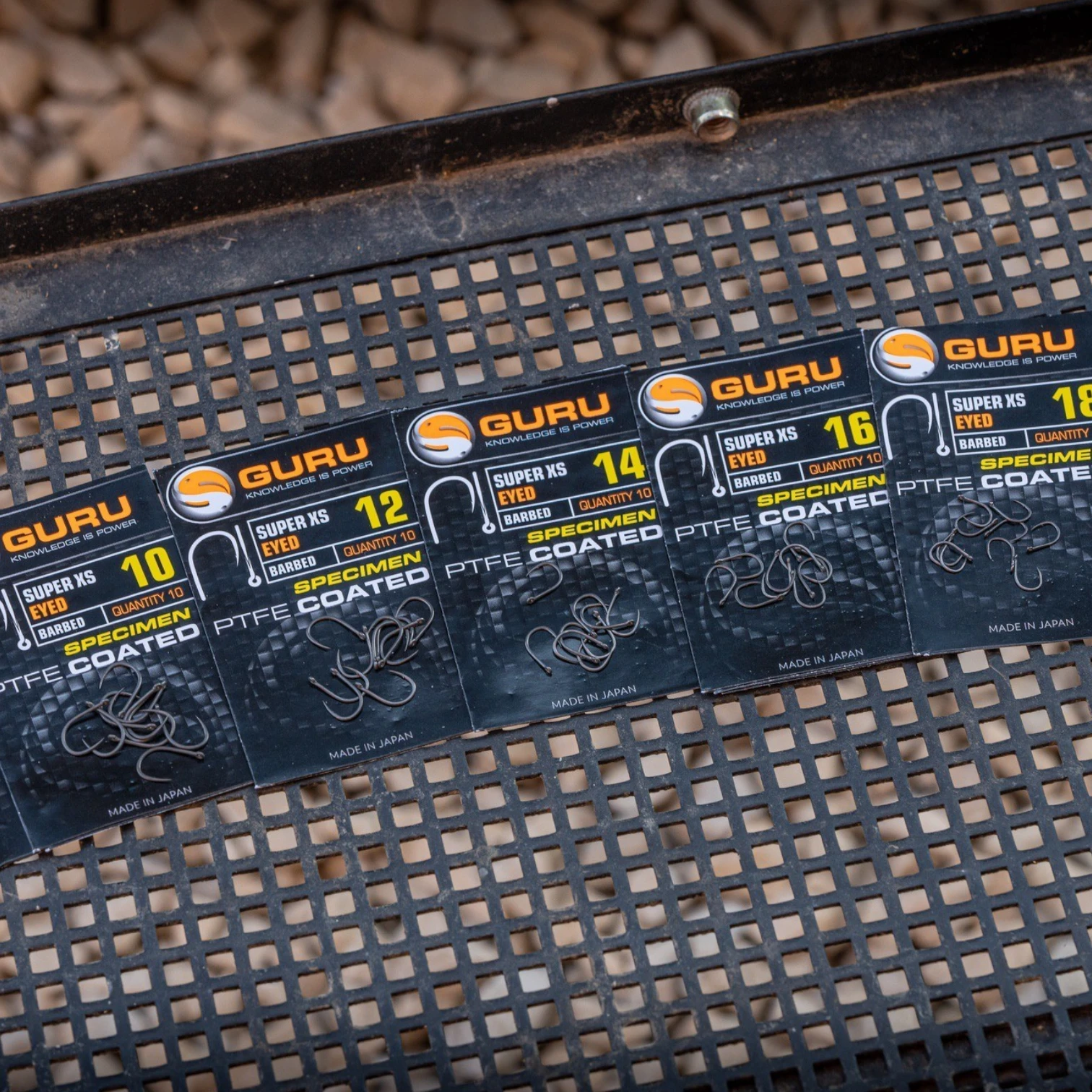 Guru Super XS Eyed Barbed Hooks - Image 3