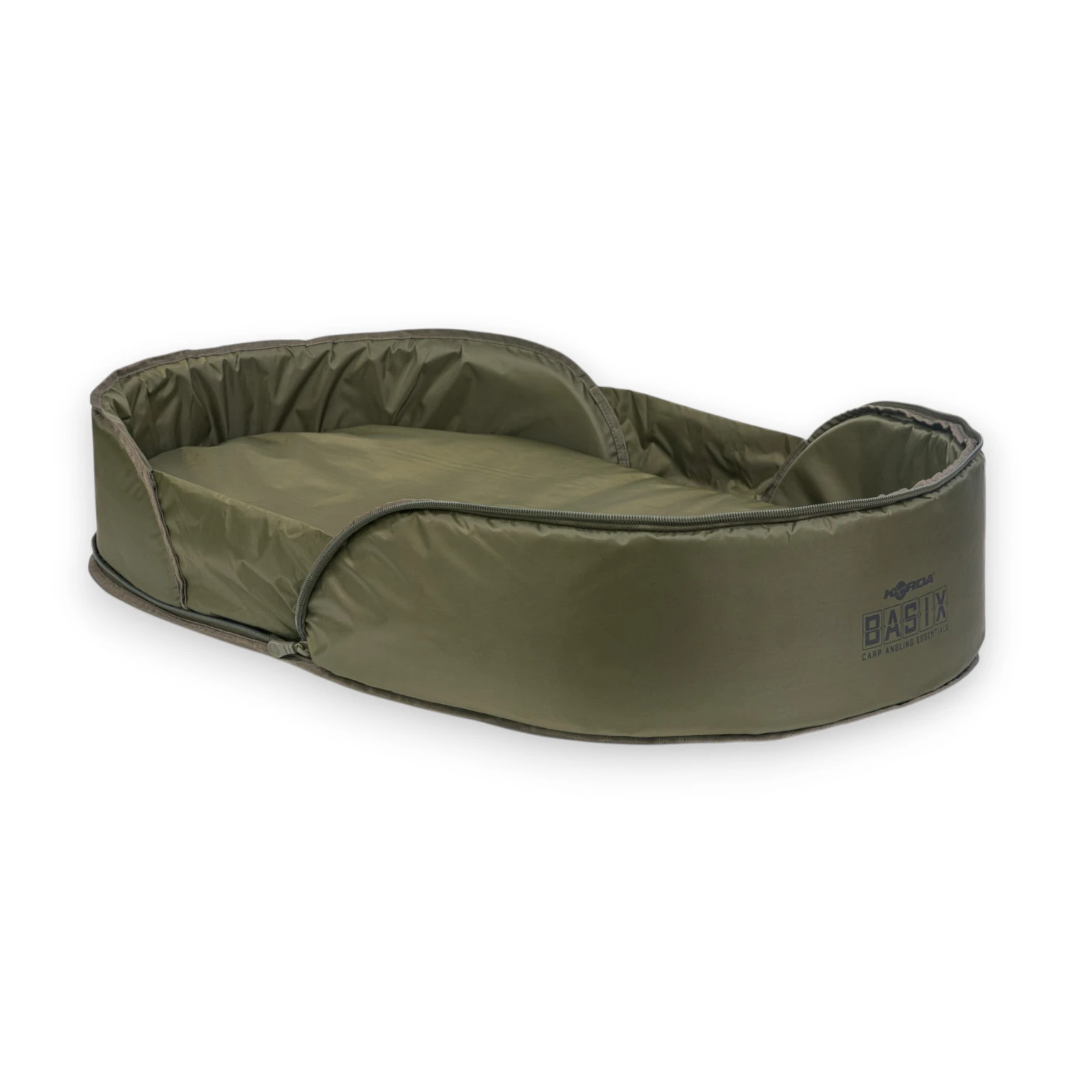 Korda BASIX Carp Cradle shown open on a white background.