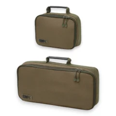 Korda Buzz Bar Bag range on white background showing multiple rod support storage bags