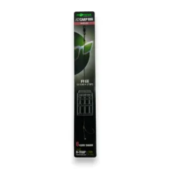 Korda KD Carp Rig Barbless Kurv Shank shown with original packaging on a white background
