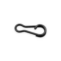 Close up of Korda Kwik Link on white background showing carp fishing quick change rig link detail