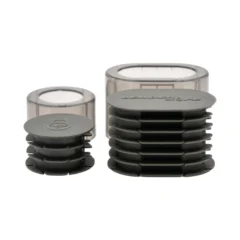 Korda Leader Safe shown in both Small and Large sizes on a white background.