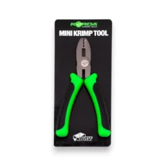 Korda Mini Krimp Tool in retail packaging on white background showing crimping tool for carp rigs