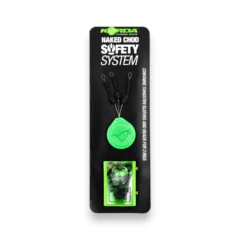 Korda Naked Chod Safety System in packaging on white background showing carp fishing rig components kit