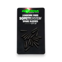Korda Spare Leadcore Chod Sleeve in retail packaging on white background