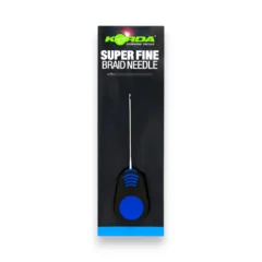 Korda Super Fine Braid Needle shown in packaging on a white background.