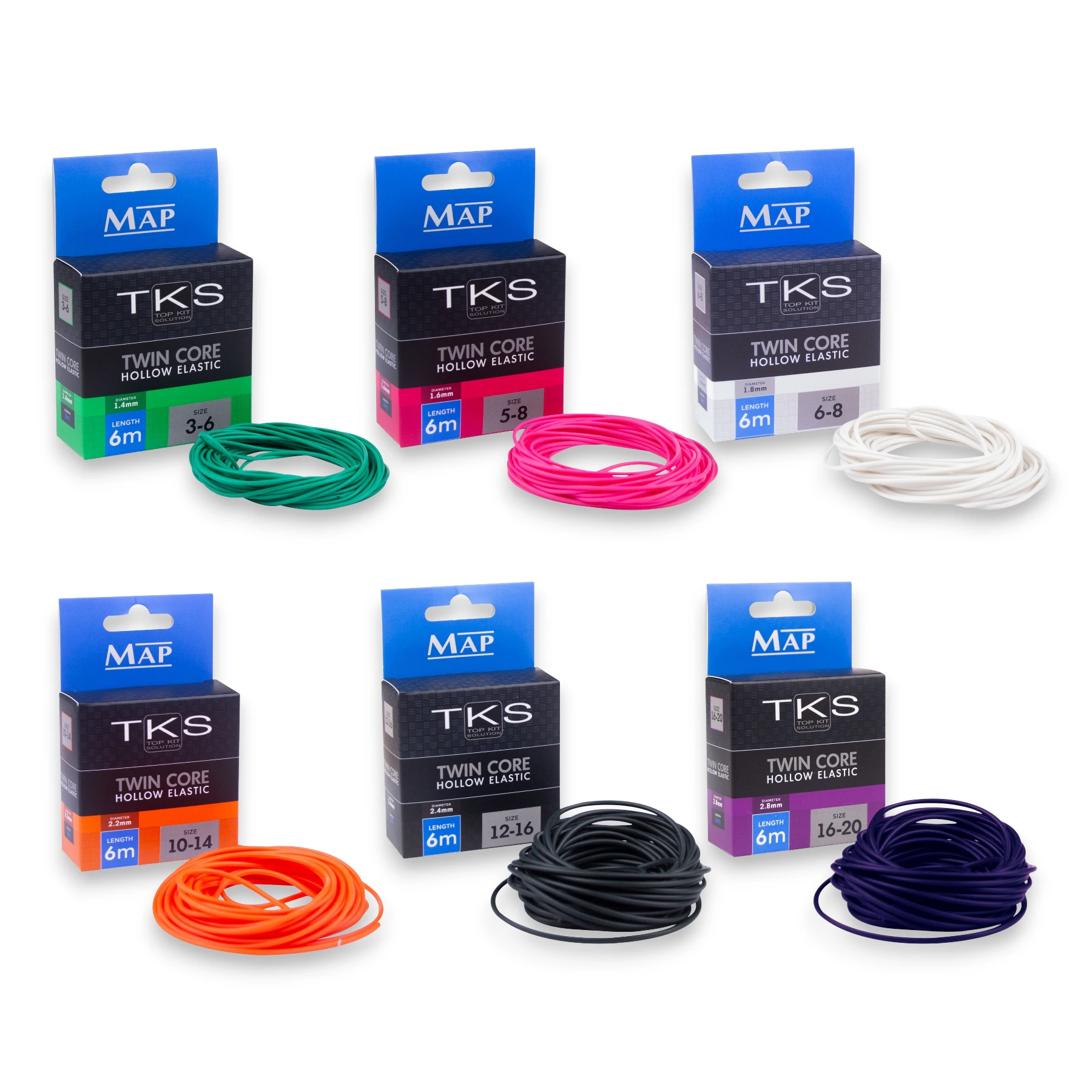 MAP TKS Twin Core Hollow Elastic 6m