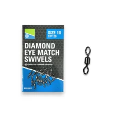 Preston Diamond Eye Match Swivels