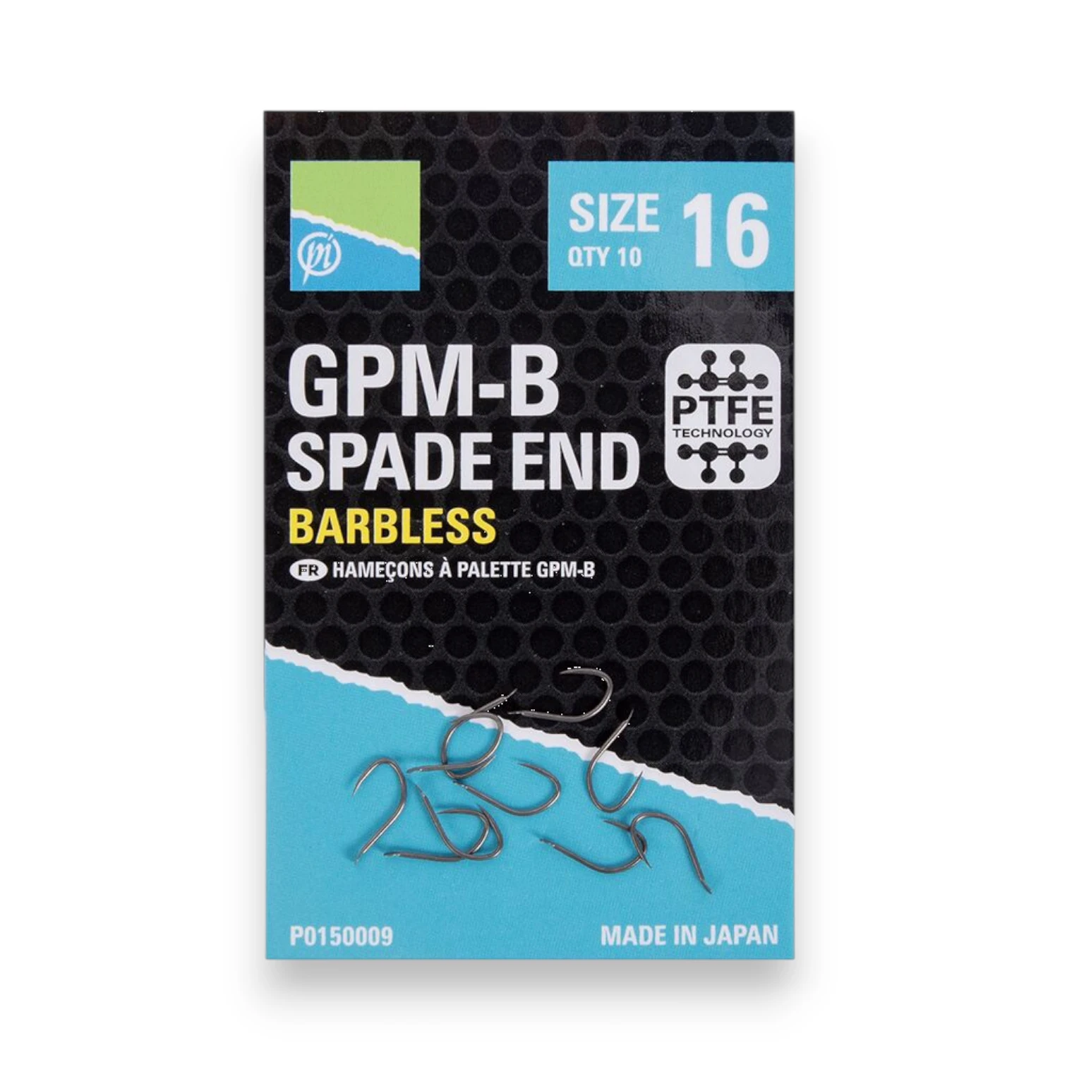 Preston GPM-B Spade End Barbless Hooks