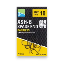 Preston XSH-B Spade End Barbless Hooks