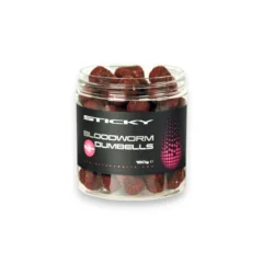 Sticky Baits Bloodworm Dumbells carp hookbaits with natural bloodworm attraction