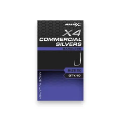 Matrix X4 Commercial Silvers Hooks Barbless