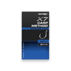 Matrix X7 Carp Method Hooks Barbless-Eyed