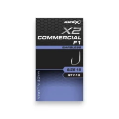 Matrix X2 Commercial F1 Hooks Barbless