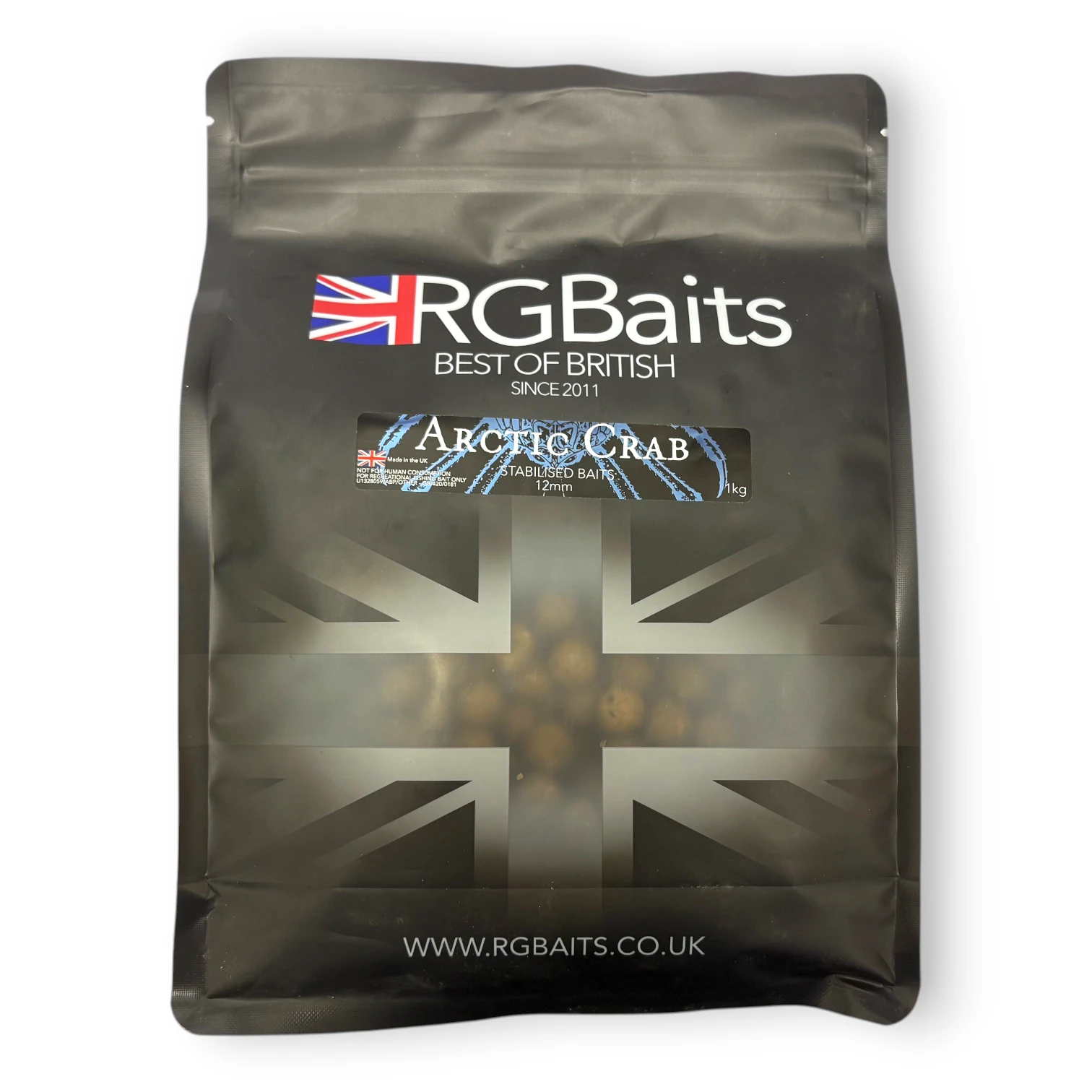 RG Baits Artic Crab Stabilised Baits 12mm premium crab carp hookbaits