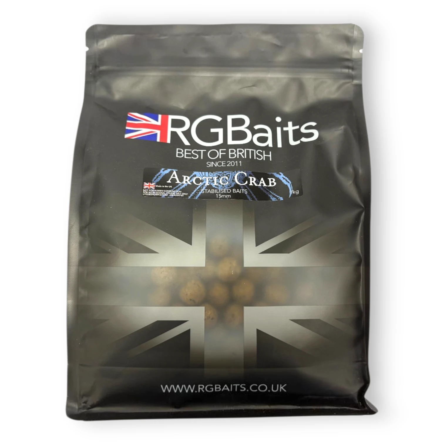 RG Baits Artic Crab Stabilised Baits 15mm premium crab carp hookbaits