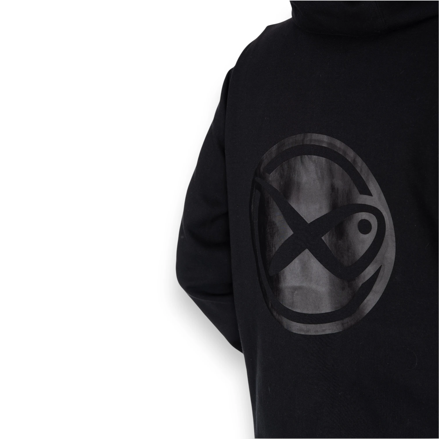 Matrix Black Stealth Zip Hoodie - Image 2