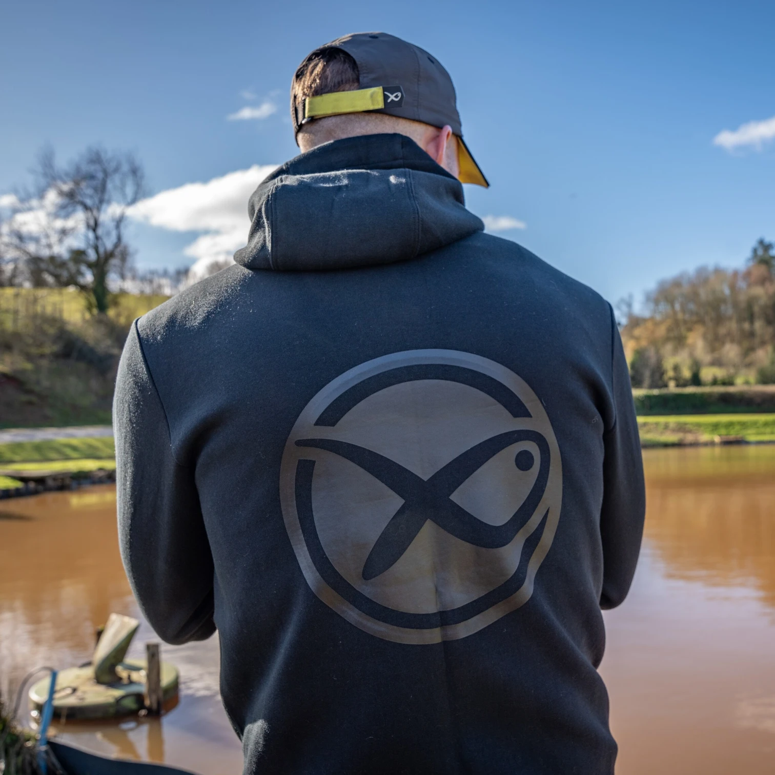 Matrix Black Stealth Zip Hoodie - Image 3