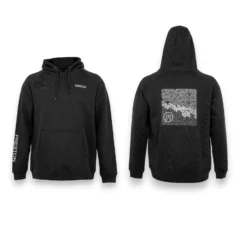 Preston Black French Terry Hoodie
