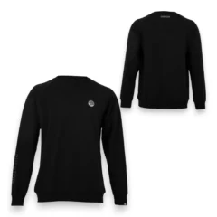 Preston Black Minimal Sweatshirt