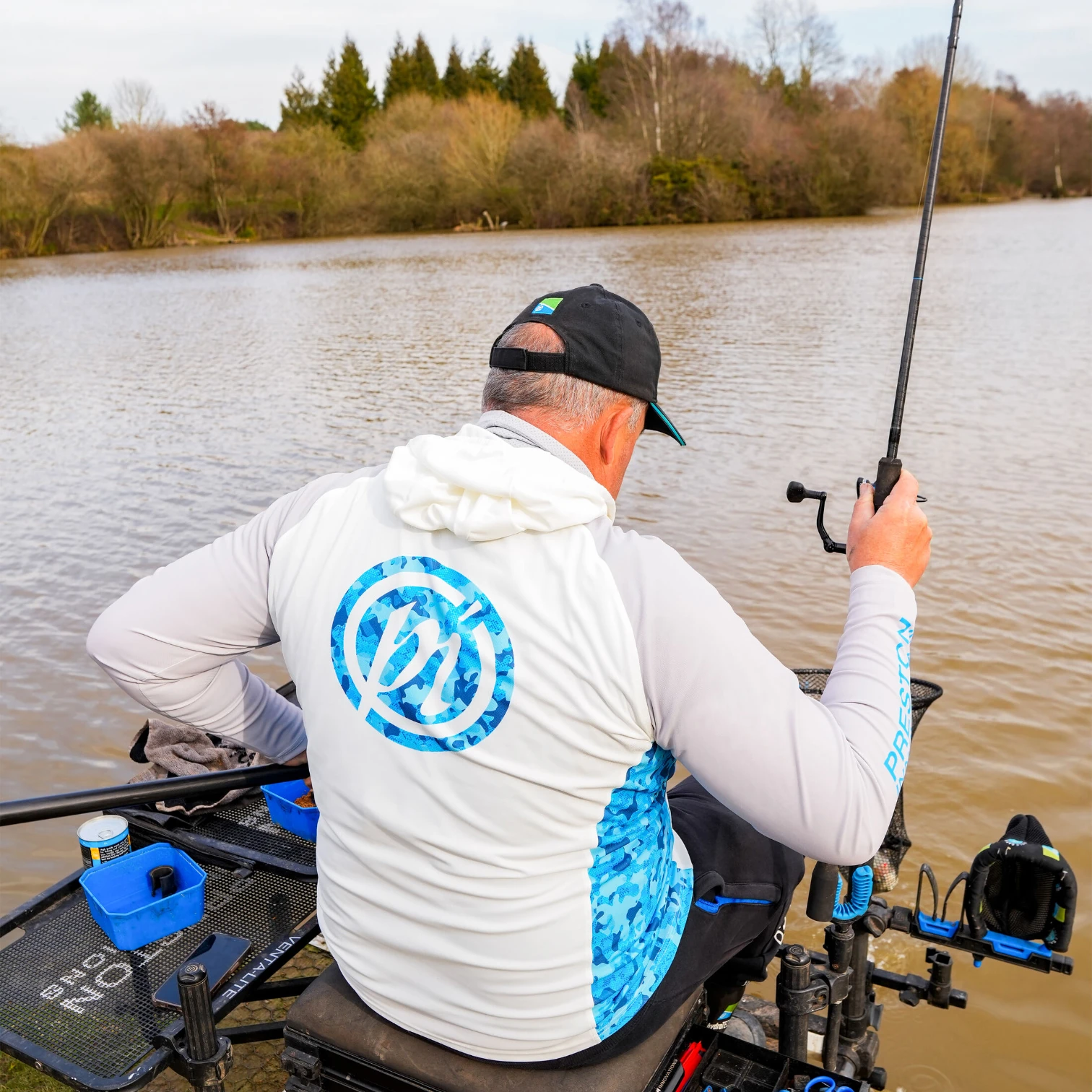 Preston Performance Hooded Sun Shirt UPF-40 - Image 6