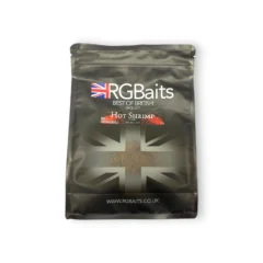 RG Baits Red Hot Shrimp & Liver Bag Mix 1KG premium carp fishing bag mix