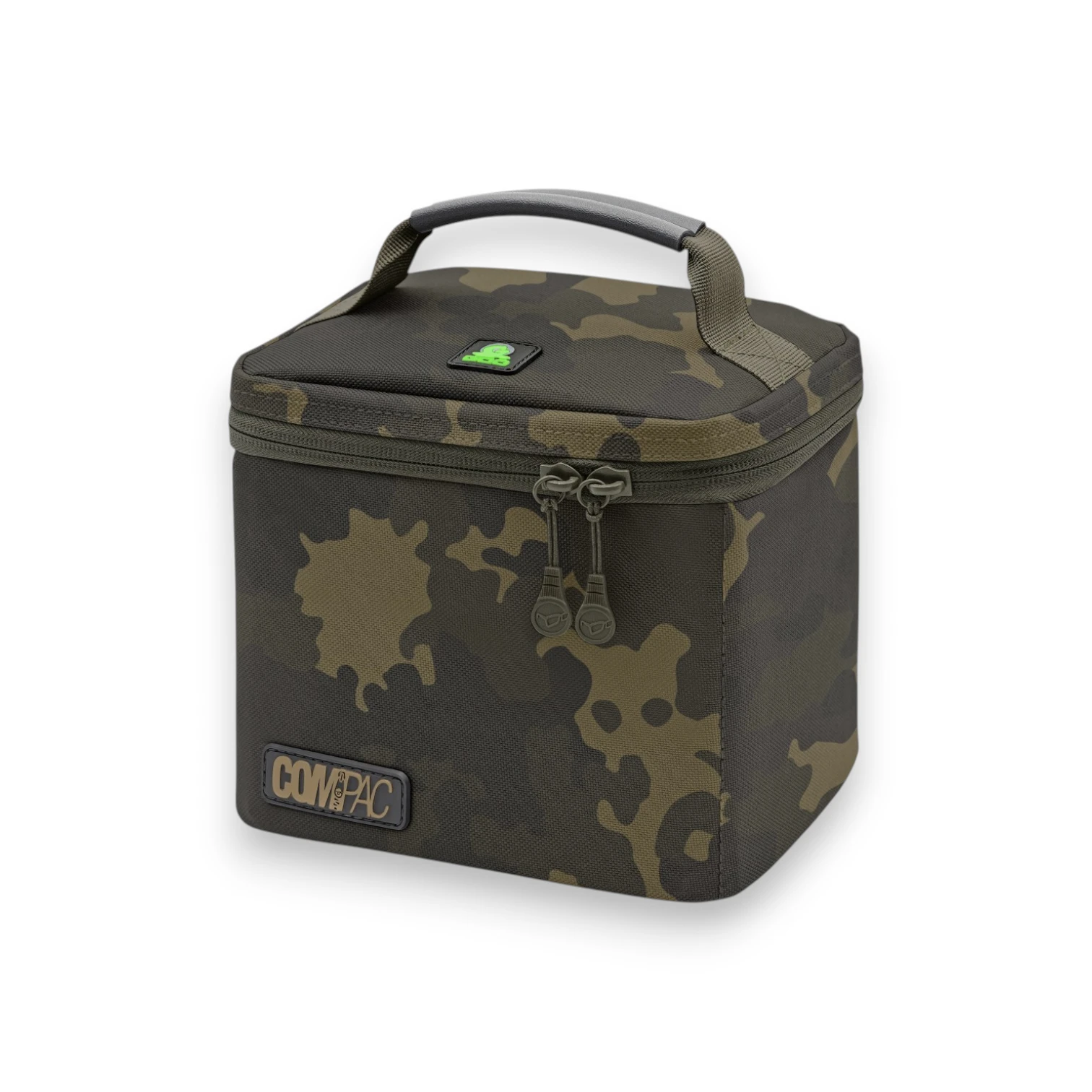 Korda Goo Bag Dark Kamo large size holding up to 12 Goo bottles