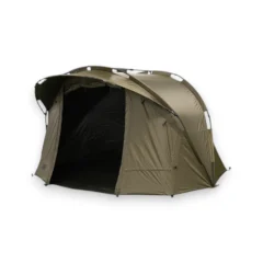 Fox EOS II Bivvies - 2 Person fully erected on a white background