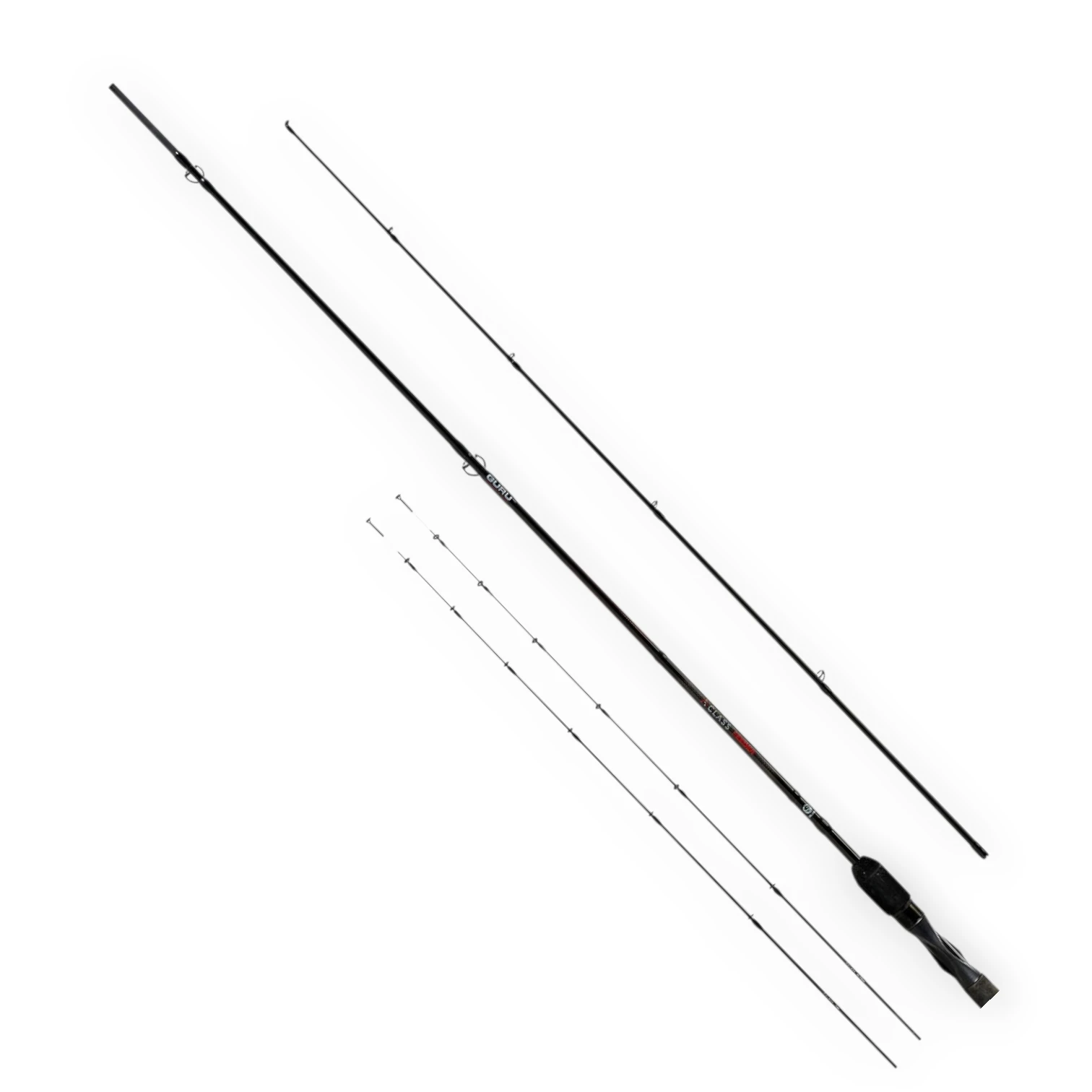 Guru A-Class Method Feeder Rods 9ft Method Feeder on white background showing compact feeder fishing rod