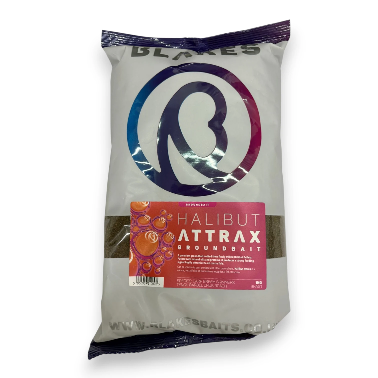 Blake Baits Halibut Attrax Groundbait premium halibut groundbait for carp and coarse fishing