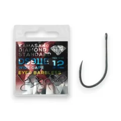 Kamasan Diamond Standard DS911E Wide Gape Barbless Hooks