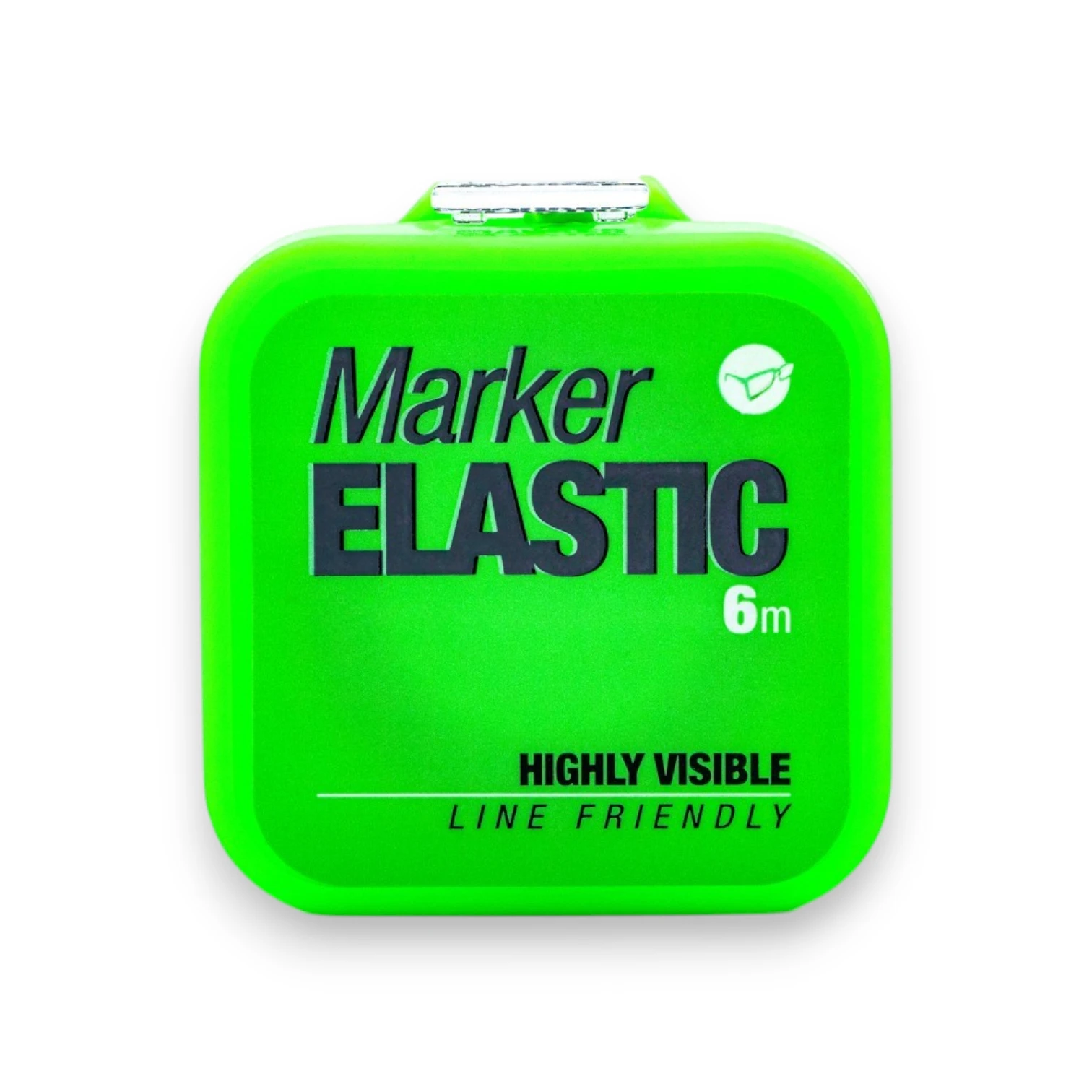 Korda Marker Elastic on white background showing fishing line marking accessory spool