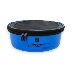 Preston Supera X 5L Ventamesh Round Bowl showing breathable mesh design and 5-litre capacity for bait preparation