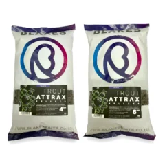 Blake Baits Trout Attrax Pellets available in 4mm and 6mm sizes for carp and coarse fishing