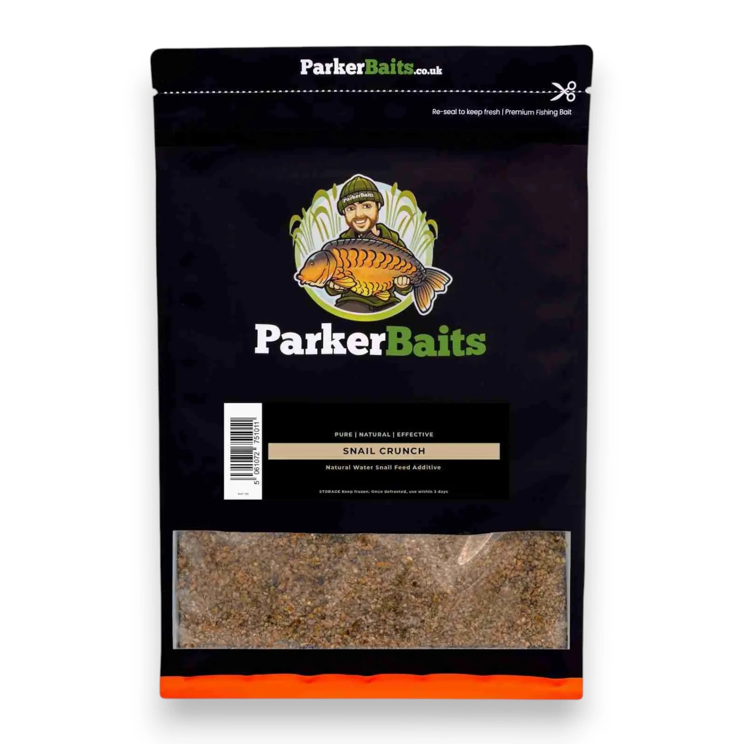 Parker Baits Snail Crunch | Natural High-Attraction Carp Bait