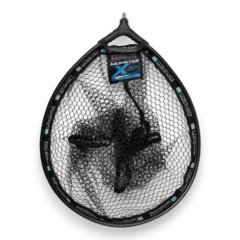 Single Preston Monster XS Lift Net with aluminium frame and fish friendly latex mesh