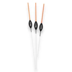 Guru XS Inline Paste Float with 2mm hollow bristle shown individually displaying the inline body, high-density foam construction, and thick fibreglass stem