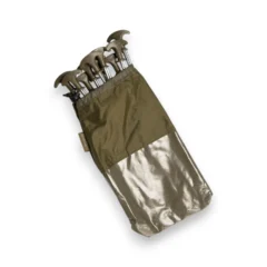Trakker 8" Peg Set in its bag on a white background