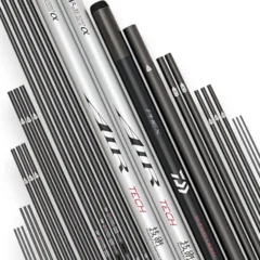 Daiwa Air Tech 16m Pole package showing the pole and included kits on a white background