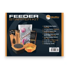 Guru Feeder Starter Kit showing the complete feeder fishing kit.