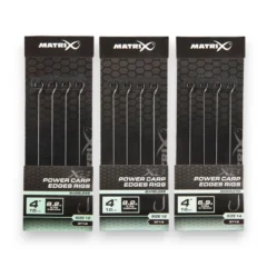 Matrix X3 Power Carp Edge 10cm Rigs for targeting big carp in shallow margins.