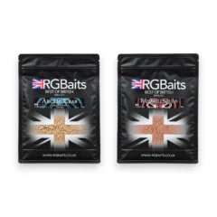 RGBaits Crumb and Chops Arctic Crab and Red Sea Squid on white background