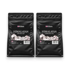 RGBaits Himalayan Rock Salt showing Fine and Coarse grades