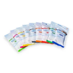Guru Impulse Liquid Hollow Elastic full range in packaging shown on a white background.